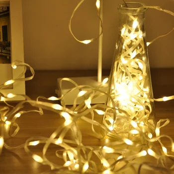 ES/JAV/jungtinė karalystė, LED String Žibintai Pasakų Žibintai Naktį Šviesos Kalėdinė Girlianda Kambarys Miegamasis vidaus/lauko Vestuvių Dekoravimas Lempos