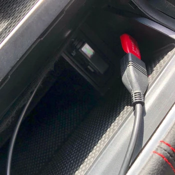 Automobilių media AMI MMI MDI Media-in sąsaja USB kabelis audi USB AUX adapteris, skirtas Audi A3 8V A4 B6 B7 A6 C6 VW Passat Tiguan Golf