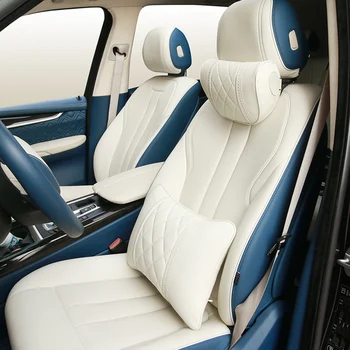 Mercedes Benz Maybach S-Klasės pagalvėlės Prabangių automobilių Pagalvės Automobiliu Kaklo Poilsio Pagalvės atlošas Paramos Napa oda