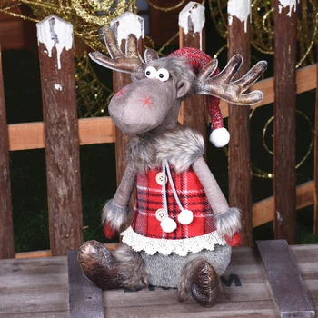 Kalėdų Šalis Dekoro Lėlės Kalėdinė Dekoracija Medis, Kalėdų Senelis, Sniego Žaislai Figūrėlės Decorazioni