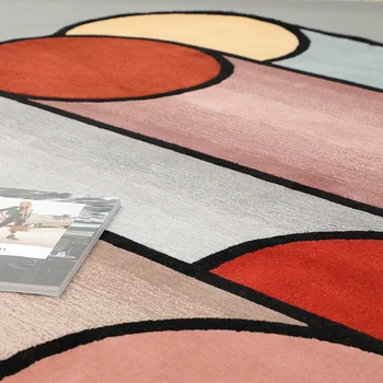 Kūrybinė asmenybė akrilo vertus kilimai geometry dizainas Šiaurės kambarį arbatos stalo, kilimas, kilimai kambarį