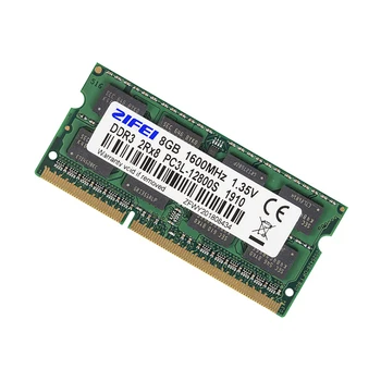 8GB DDR3L RAM 1600/1333/1866 MHZ 204PIN 1.35 V 2R*8 Dviviečiai modelis SODIMM atminties nešiojamas