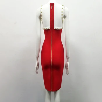 2020 M. Rudenį Elegantiškas Kratinys Moterų Tvarstis Suknelė Moterims Suknelė Mados Įžymybė Ponios Sexy Klubas Vakare Šalis Mini Suknelės