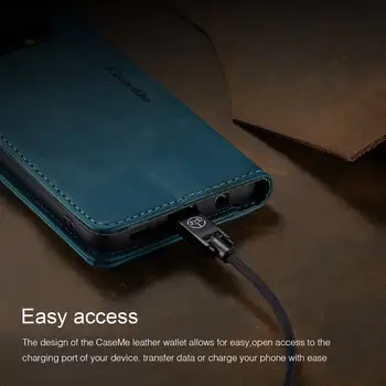 Apversti Odinis dėklas, Skirtas Samsung Galaxy A50 50 Atvejais Padengti Magnetinio Verslo Piniginė Su Kortelės Lizdas Telefono Krepšys Galaxy A50 coque