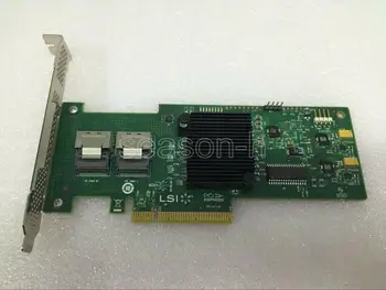 LSI MegaRAID 9240-8i 8ports PCI-E 6Gb RAID Controller card Raid 0, 1, 5, 10, 50 su duomenų kabeliai