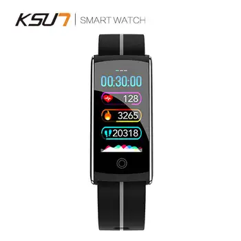 KSUN KSS903 Smart Apyrankę Juosta Su Širdies ritmo Monitorius EKG, Kraujo Spaudimas IP68 Fitness Tracker Wrisatband Smart Žiūrėti