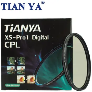 Wtianya CPL 39mm MC CPL c-poliarizuotos šviesos reguliatorius filtras-ultra plonas akiniai nuo saulės Fujifilm XF27mm Canon Rebel T4i T3i T3 T2i 18-55mm