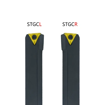1pc STGCR1212H11 STGCR1616H11 STGCR2020K16 Išorės Tekinimo Įrankio Laikiklis TCMT11/16 Karbido Įdėklai Staklės, Pjovimo Juosta Įrankių Rinkinys