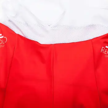 2019 Raudona ANDRONI Dviračių Komanda Jersey 16D Dviračių Šortai Nustatyti Ropa Ciclismo Mens Vasaros Quick Dry Pro Važiuojame Maillot Dėvėti Kelnes