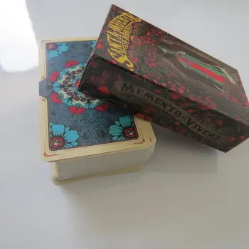 Naujas Tarot denio oracles korteles paslaptingas būrimą santa muerte taro kortos moterų, mergaičių kortų žaidimas, stalo žaidimas