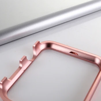 Aukštos Kokybės Aliuminio Metalo Lydinio Raštas Padengti Atveju Puikiai Tinka Apple Žiūrėti Serija 3 2 1 38 42mm už iWatch Rėmelio spalva