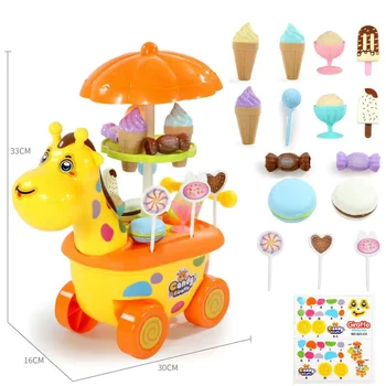 Mini Ledų, Saldainių Krepšelį Namą, Automobilį Pasukti Žaislas Žaisti Virtuvės Žaislai Mini Saldainiai Vežimėlio Švietimo Žaislas Apsimesti Žaisti vaikai
