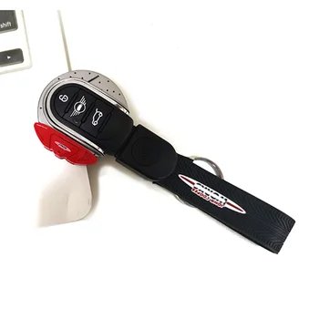 ABS JCW Stiliaus Automobilio Raktas Padengti mini cooper klavišą padengti keycase key chain, mini cooper F55 F56 F57 F54 F60 jcw Plastiko