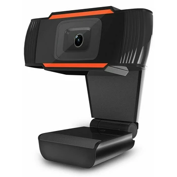 Kompiuterių Periferiniai įrenginiai Kameros 480/1080P USB Kamera Pasukti Vaizdo Įrašymo Web Kamera Su Mikrofonu PC Kompiuteris