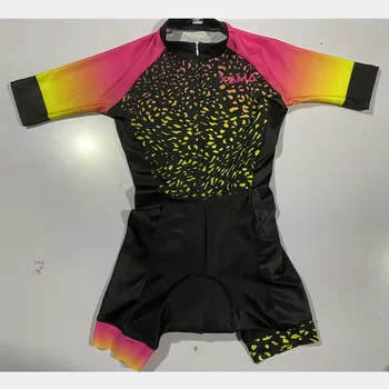 2020 XAMA dviračių skinsuit kostiumas shor rankovėmis bodysuit Profesionalus dviračių Drabužių Roupa ciclismo moteris pro komandos rasės bike rinkiniai