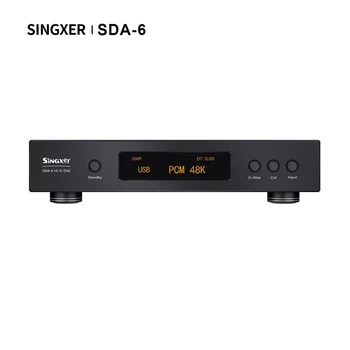 Singxer SDA-6 VPK Singxer dekoderis dekodavimo NR. gimtoji tiesioginės tirpalo DSD512 AK4499 VPK