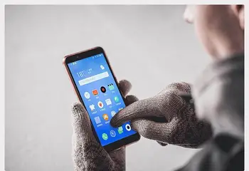 Naujas Mijia Youpin FO jutiklinis ekranas šiltas aksomo pirštinės Plius aksomo išlaikyti šiltas pirštu palieskite ekraną žiemai