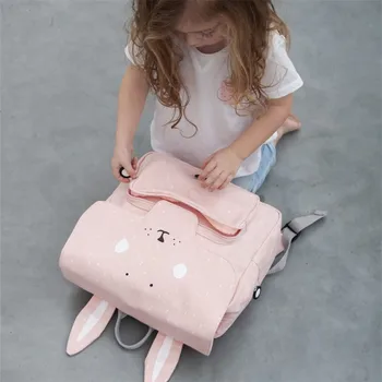 2020 Naujas 3D Gyvūnų Vaikų Kuprinės Prekės ženklo Dizainas Mergaitė Berniukų Kuprinė Vaikiška Vaikai Drobės Mokyklos Krepšiai Darželio Animacinių filmų Krepšys