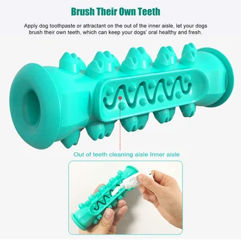 Šunų Kramtyti Žaislus dantų šepetėlį Kaulų Mažylis Dantų Valymas Fidget Žaislas Augintiniui Šepečiu Stick Naminių Reikmenys Produkto Žaislai Mažiems Didelių Šunų