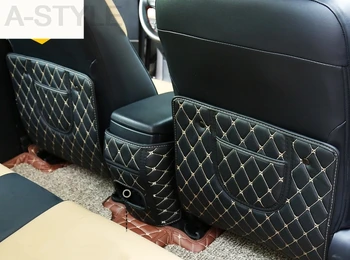 Toyota RAV4 RAV 4. 2016 m. 2017 sėdynės priežiūros galinės sėdynės raštas Galinės Sėdynės Anti-Kick Trinkelėmis Sėdynės padengti Automobilių interjero Modifikuotas