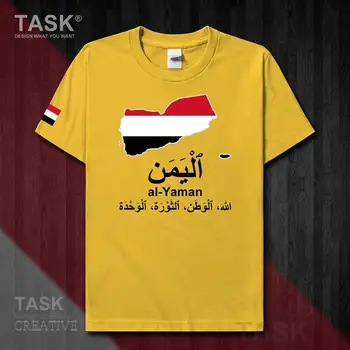 Jemeno Jemeno Arabi YEM t shirt mens naujas Viršūnes, t-marškinėliai trumpomis rankovėmis drabužius palaidinukė komanda šalies žemėlapį megztiniai sporto Mados 50