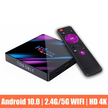 Smart TV Box H96 MAX RK3318 Android 9.0 9 4K 