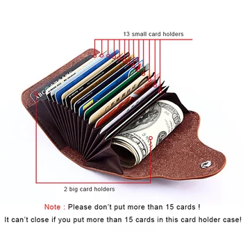DIENQI retro natūralios odos pinigų įrašus piniginės kortelės doleris pinigų turėtojas dizaineris naujas vyrų pinigų maišas rankinėje 2020 fermasoldi