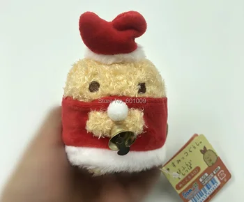 8pcs/set Naują Kalėdų Versija Sumikko Gurashi Apsiaustas Raudonas Dangtelis 9CM Pliušinis Lėlės 