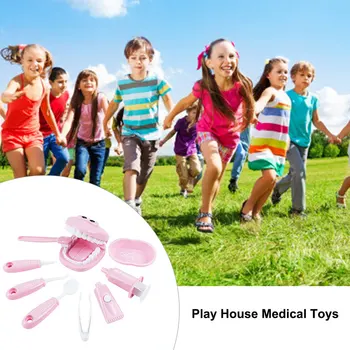 9Pcs Vaikai Apsimesti Žaisti Odontologą Pasitikrinti Dantis Pavyzdį, Medicininė Vaistinėlė Švietimo Vaidmuo Žaisti Modeliavimas Learing Žaislai