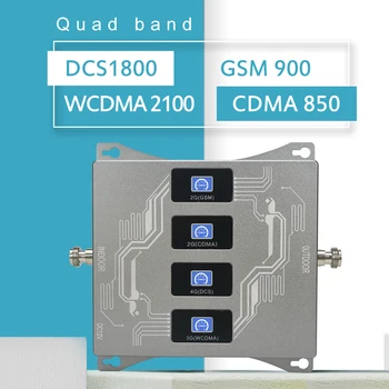 2g 3g 4g Quad Band Stiprintuvas Izraelis Naujoji Zelandija 3g CDMA 850 2g GSM 900 DCS 1800 WCDMA 2100 Signalo Kartotuvų 2g 3g 4g Stiprintuvas