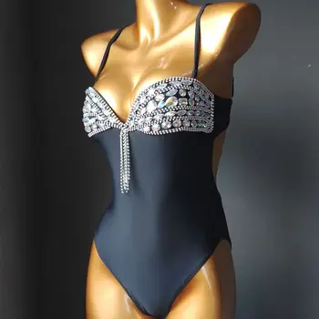 2020 venera atostogų diamond bikini naujo stiliaus kalnų krištolas maudymosi kostiumėliai kristalų bling akmenys maudymosi kostiumėlį, maudymosi kostiumą
