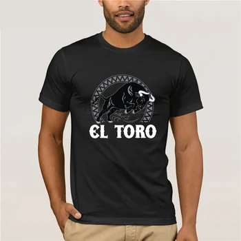 Naujausias 2020 Marškinėliai Vyrams Marškinėlius El Toro ispanijos Bull Retro Ispanijos Kultūros Gyvūnų Mens Vaikiški marškinėliai