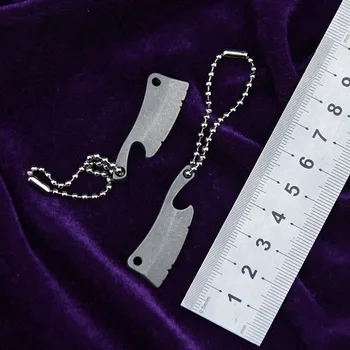 LEMIFSHE N032 kišenėje dėklas peiliui iš Titano, peilis universalus peilis peilis lauko EDC įrankiai