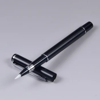 1pcs Vandens teptukas vandens rašiklis kaligrafija rašiklis minkštu šepečiu gali pridėti rašalo tipas parašą pen nemokamas pristatymas