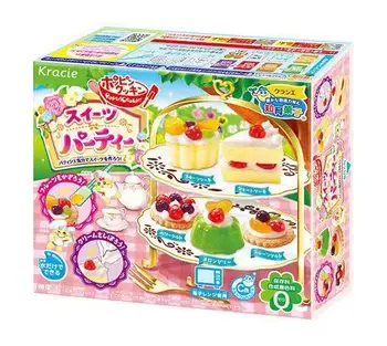 Kracie Popin Virėjas saldainiai tešlos Žaislai.gimtadienio tortas Sushi Hamburger Mokolet Pop Susuktų laimingas virtuvės Japonijos saldainiai d0