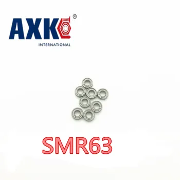 Axk Smr63zz Abec-1 (10vnt) 3x6x2.5mm Nerūdijančio Plieno Miniatiūriniai Rutuliniai Guoliai Smr63zz