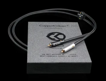 CopperColour Dirigentas laidas XLR Garso kabelis Berilio sidabro lydinio CC BŪTI-Be laido sujungti su sidabruotas XLR jungtis