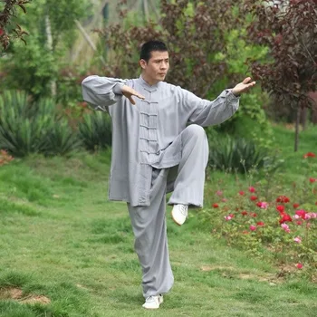 Chi Vienodas Medvilnės, 6 Spalvų, Aukštos Kokybės Wushu Kung Fu Drabužiai Vaikams, Suaugusiems, Kovos Menų Wing Chun Kostiumas