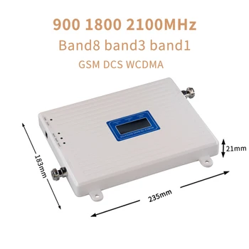 GSM Kartotuvas 2G 3G 4G mobiliojo ryšio Signalo Stiprintuvas 4G Cellular Stiprintuvas GSM 900, GSM 1800 2100 2600 Mobiliojo ryšio Signalo Stiprintuvas Kartotuvų