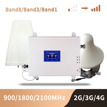 GSM Kartotuvas 2G 3G 4G mobiliojo ryšio Signalo Stiprintuvas 4G Cellular Stiprintuvas GSM 900, GSM 1800 2100 2600 Mobiliojo ryšio Signalo Stiprintuvas Kartotuvų