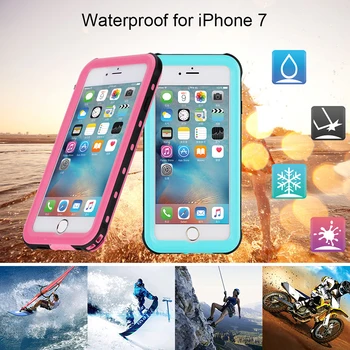 IP68 Vandeniui Atveju iPhone, SE 2020 M., 5 5S 6 6S 7 8 Plius Bylą Pagal Vandens Baseinas Padengti Telefono dėklas Skirtas iPhone 8 7 6 6S Plius
