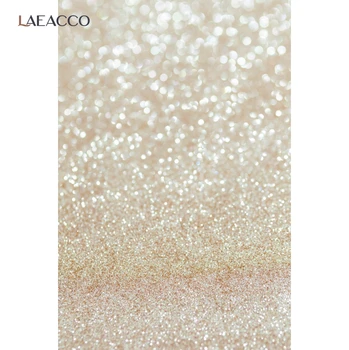 Laeacco Kropkowany Glitters Star Light Bokeh Vestuvių Fotografija Backdrops Kūdikio Gimtadienio Fone, Photocall Foto Studija