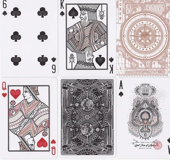 T11 Kontrabanda Kortos Teorija 11 Prabanga Denio USPCC Kolekcines Pokerio Magija, Kortų Žaidimai, Magijos Triukų Rekvizitą už Magas