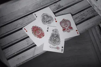 T11 Kontrabanda Kortos Teorija 11 Prabanga Denio USPCC Kolekcines Pokerio Magija, Kortų Žaidimai, Magijos Triukų Rekvizitą už Magas