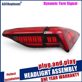 Dinamiškos posūkio signalo automobilis užpakaliniai žibintai Toyota Avalon Žibintai 2019 2020 LED DRL Priešrūkinis žibintas Galinis stovėjimo žibintai LED uodega lempos
