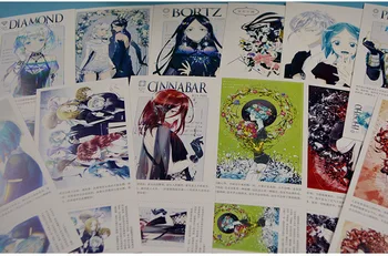 Anime, Manga Žemės Blizgantis Šalies Brangenybės Fanart Atvirukai Atvirukai Lipdukas Artbook Knygelėje Dovana Cosplay Knygų Rinkinys Naujas