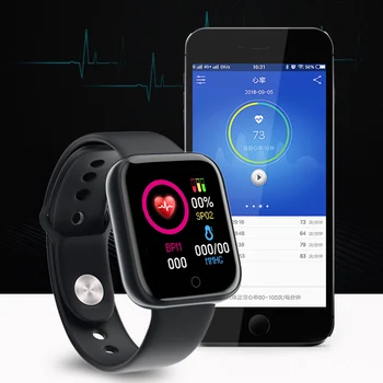 Sportas Žiūrėti Smart Watch Vyrų, Moterų Kraujo Spaudimas Smartwatch Vandeniui Whatsapp Priminimas Aktyvumo Seklys Laikrodis 