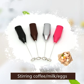 Mini Electric Kavos Rankinį Maišytuvą Eggbeater Nerūdijančio Plieno Burbulas Pieno Gėrimas Išmaišykite Baro Kūrybinės Virtuvės Maisto Ruošimo Įrankiai