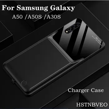 Baterijos Kroviklis Atvejais, Samsung Galaxy A50 A50S Išorinio Maitinimo Banko Įkrovimo Galia Atveju Galaxy A30S A70 Baterija Atveju