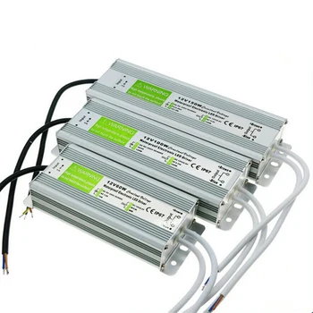 Maitinimo šaltinis Maitinimo Adapteris Transformatorių, LED Šviesos Juostelės Vairuotojo AC100-240V, kad DC12V-24V 10W 20W 30W 60W 120W 100W 150W 200W 250W